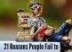 21 Reasons People Fail to Overcome Drug Addiction